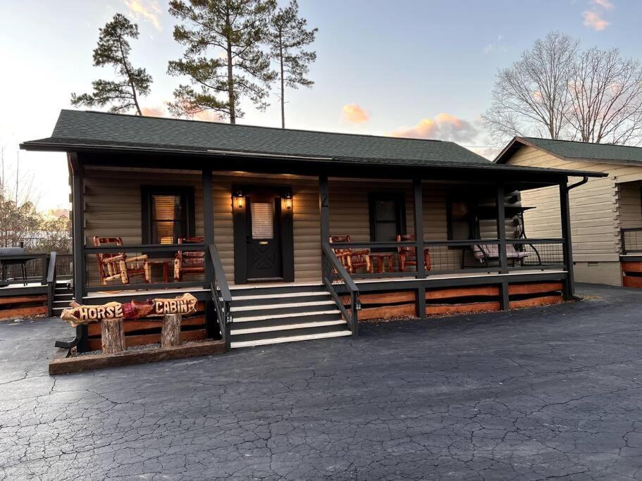 The Horse Cabin At Natural State Cabins Morning Star Esterno foto