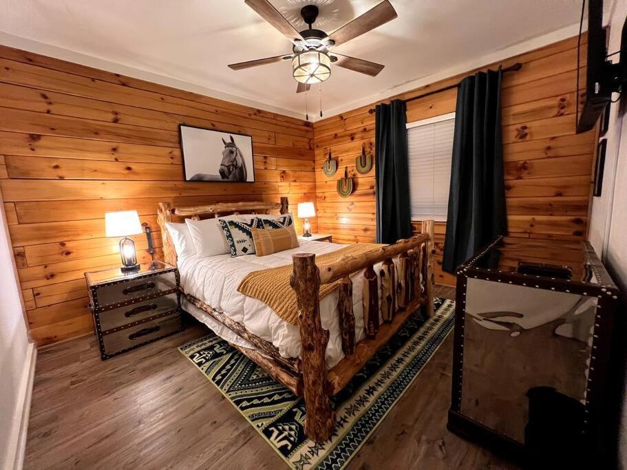 The Horse Cabin At Natural State Cabins Morning Star Esterno foto